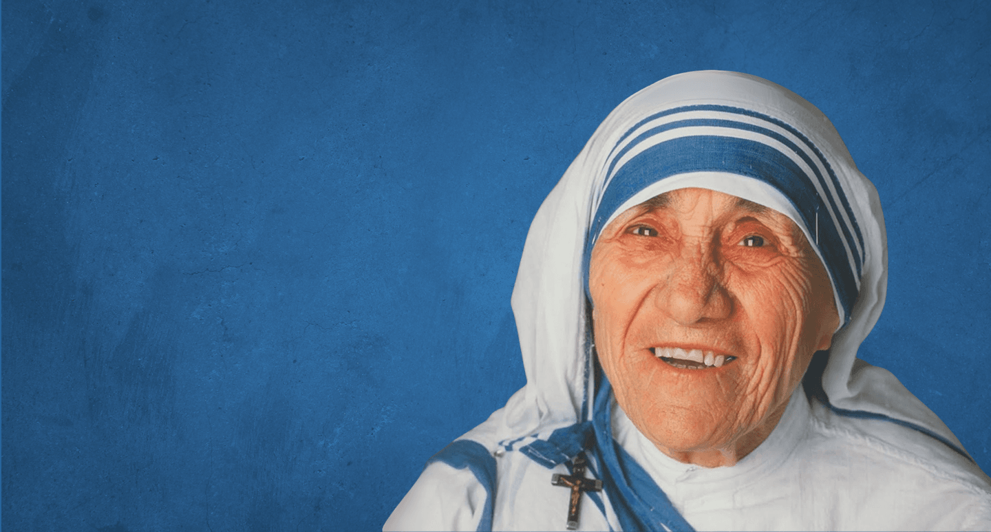 <br>Seja um Filhos de <br>Santa Teresa <BR>de Calcutá!